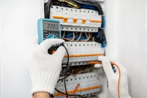 electrician-palm-beach-gardens-florida-testing-electrical-panel